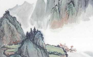 莫将尘念污山水 一轮心月寄人间